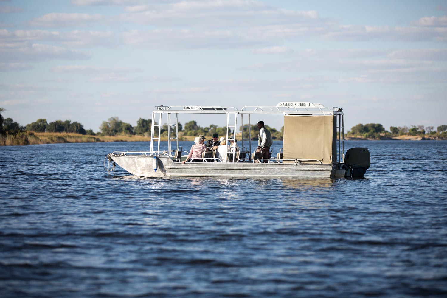 Zambezi Queen Luxury River Safari Boat