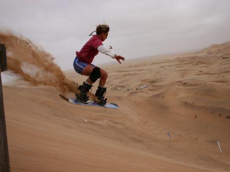 Sandboarding