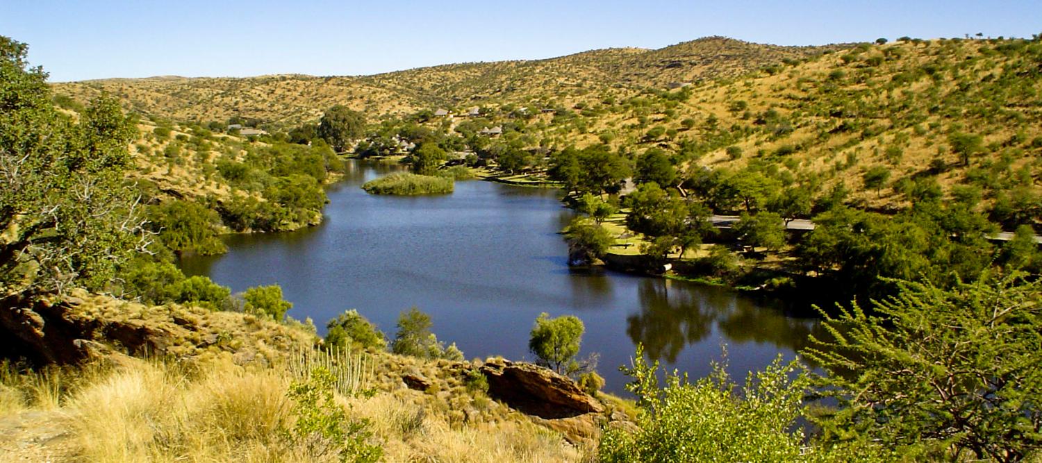 Hiking trails in Daan Viljoen National Park