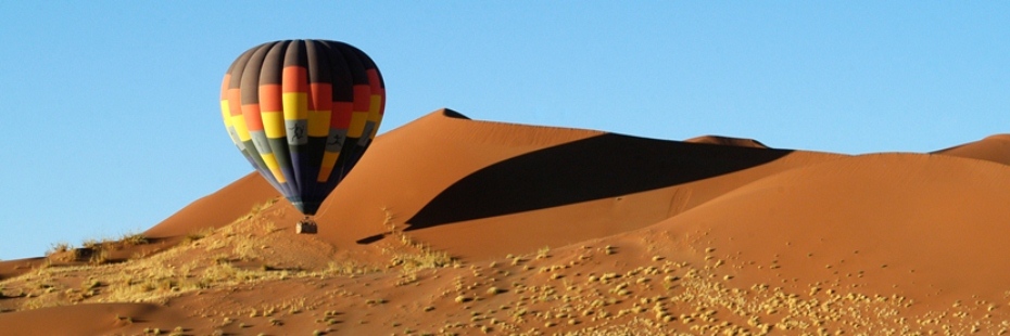 Sossusvlei hot air balloon flights